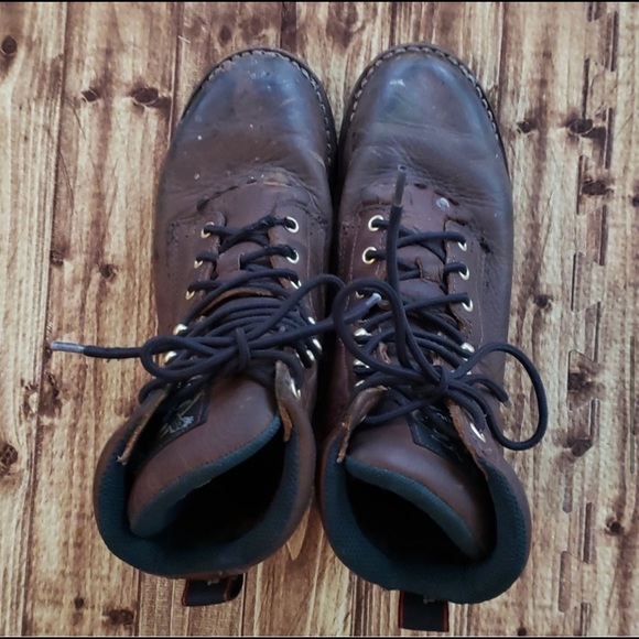 Georgia Boot Women’s Lacer Leather Work Boot - Picture 8 of 9